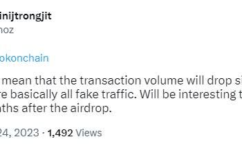 Arbitrum airdrop: 1500 адресов перечислили $3,3 млн в два кошелька