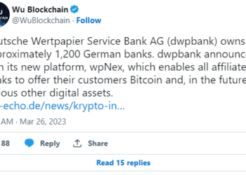 1 200 банков Германии предоставят возможность своим клиентам торговать Биткоином