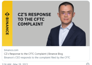 Чанпэн Чжао (CZ) ответил на обвинения CFTC в отношении Binance
