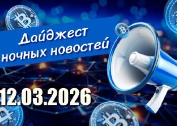 Дайджест криптовалютных новостей за ночь 12 марта 2026 года