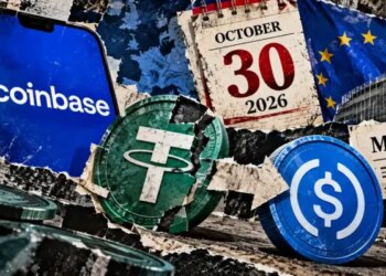 Coinbase в Европе принудительно обменяет USDT и ещё 13 токенов 30 октября